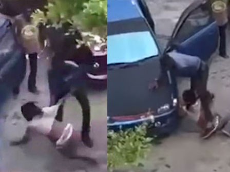 Chồng đánh vợ tới tấp bằng gậy vì nghi ngoại tình khiến ai cũng phải rùng mình