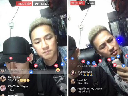 Hoa Vinh giao lưu cùng Châu Khải Phong tạo nên kỉ lục livestream 161k lượt tương tác cùng lúc