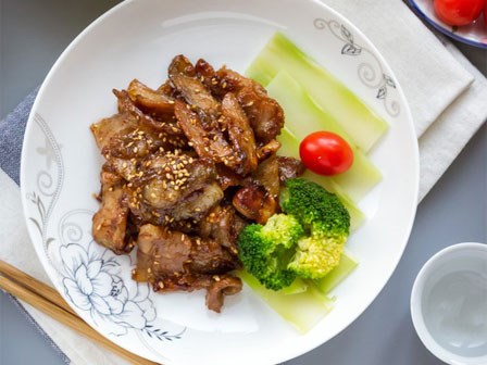 Thêm một cách làm thịt heo chiên vừa nhanh vừa ngon
