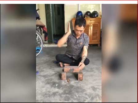 Phương pháp đơn giản để luyện công phu đập gạch