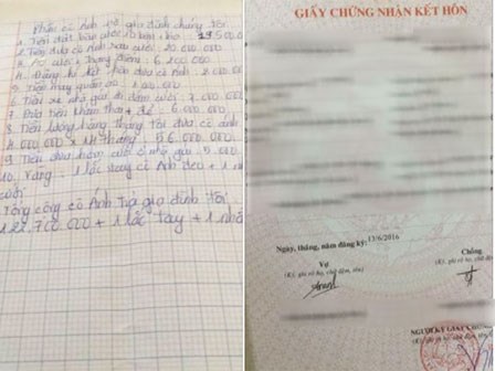 Ngoại tình rồi về ép vợ ly hôn, chồng còn bắt vợ trả hơn 120 triệu tiền cỗ cưới, khám thai?