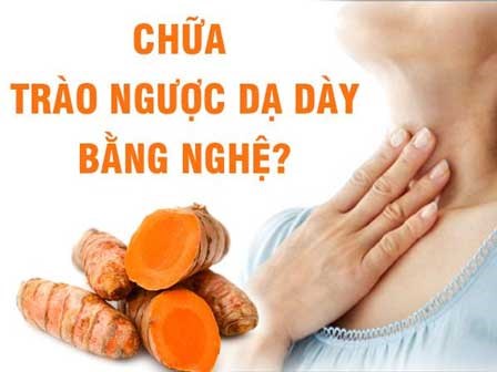 Chữa trào ngược dạ dày bằng nghệ có thật sự hiệu quả như nhiều người vẫn tin?