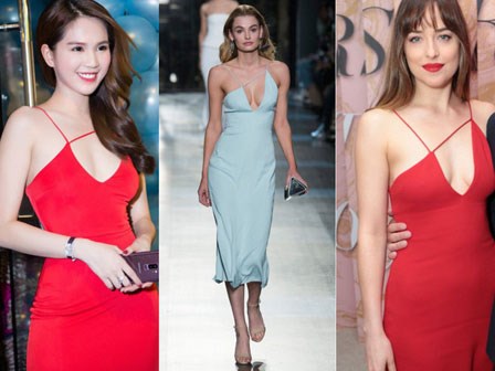 Bị tố mặc váy
