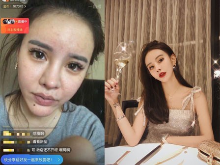 Sơ ý tắt chế độ tự động làm đẹp khi đang livestream, hot girl lộ mặt mộc khiến người hâm mộ hốt hoảng