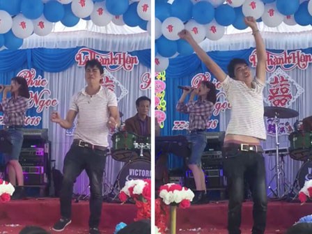 Clip: Gái hát hay trai nhảy giỏi mừng đám cưới khiến quan viên vừa lo ăn cỗ vừa lo nhặt mồm