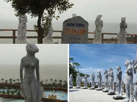 12 tượng khỏa thân ở Đồ Sơn gây bão: 'Tôi khẳng định cụm tượng này không hề lõa lồ'