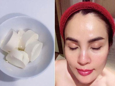 Chỉ dùng đậu hũ bán đầy ngoài chợ, hoa hậu Phương Lê sở hữu làn da trắng không tì vết