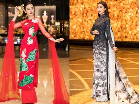 Angela Phương Trinh 'gây lú' với điệu múa uyển chuyển - Đỗ Mỹ Linh diện áo dài 10m nổi bật nhất thảm đỏ tuần qua