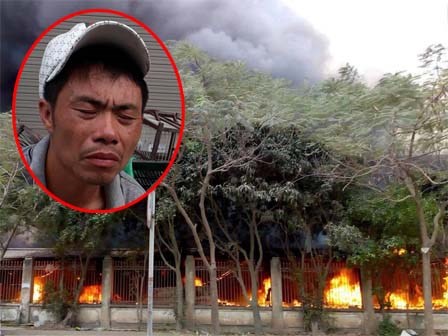 Hà Nội: Chợ Quang bốc cháy dữ dội giữa trưa, tiểu thương khóc nức nở khi nhiều gian hàng bị thiêu rụi