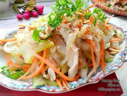 Nộm sứa tai heo giòn sần sật, ai ăn cũng phải gật đầu khen ngon