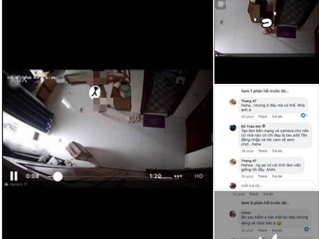 Lắp camera để kiểm soát an ninh, chủ nhà không ngờ bị thợ lắp camera trộm mật khẩu, đăng hình ảnh khỏa thân lên Facebook