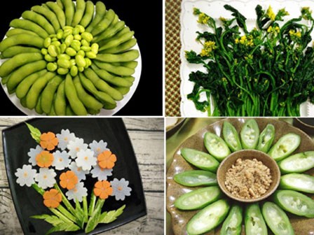 Mẹ đảm khoe các đĩa rau khiến dân mạng thốt lên