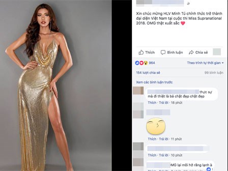 Không phải Phạm Hương, Minh Tú sẽ đại diện Việt Nam chinh chiến tại Miss Supranational 2018?