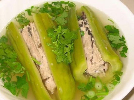 Canh khổ qua thơm ngon, thanh mát, đem lại may mắn ngày Tết-9