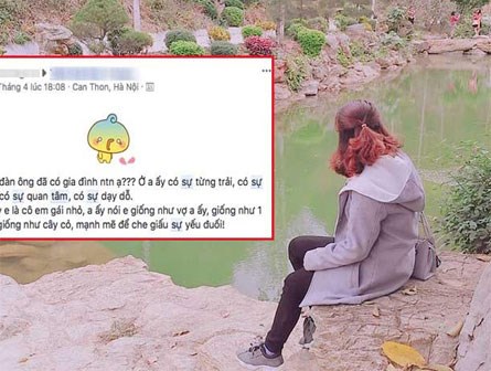 Khoe khoang hạnh phúc khi làm người thứ ba, cô gái bị dân mạng