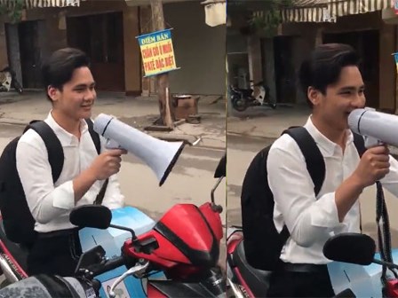 Đã tìm ra chàng trai đọc đoạn rao