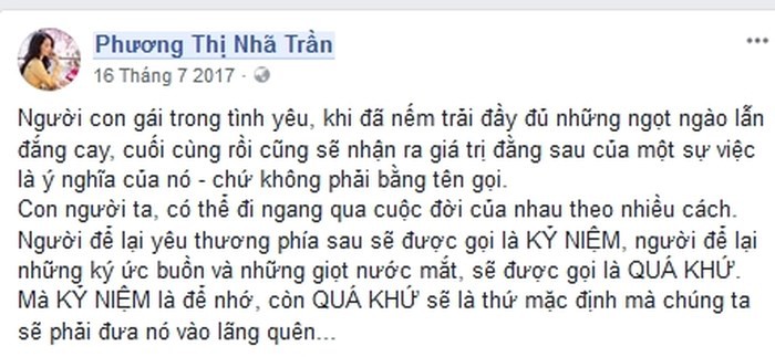Phát ngôn u buồn về tình cảm của Nhã Phương cách đây 1 năm được cho là điềm báo bị đào mộ-1
