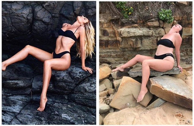 Cứ thấy ai đẹp là chị cũng phải nhại bằng được-11