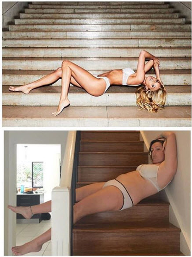 Cứ thấy ai đẹp là chị cũng phải nhại bằng được-12