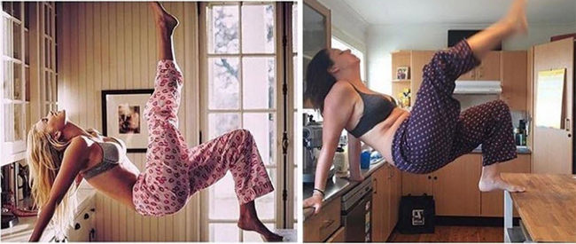 Cứ thấy ai đẹp là chị cũng phải nhại bằng được-13