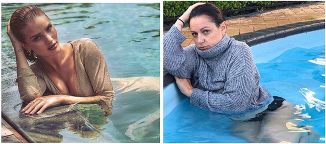 Cứ thấy ai đẹp là chị cũng phải nhại bằng được-14