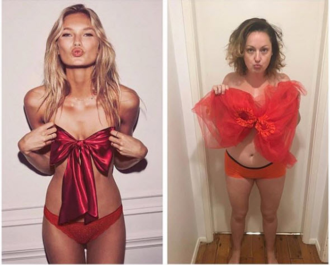 Cứ thấy ai đẹp là chị cũng phải nhại bằng được-15