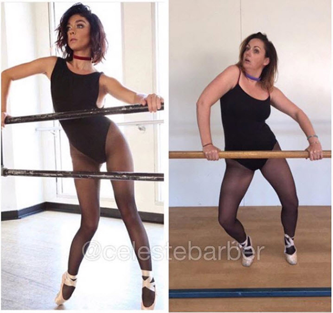 Cứ thấy ai đẹp là chị cũng phải nhại bằng được-4