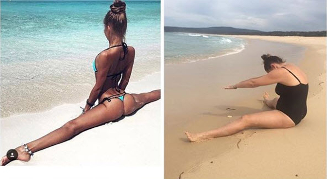 Cứ thấy ai đẹp là chị cũng phải nhại bằng được-6