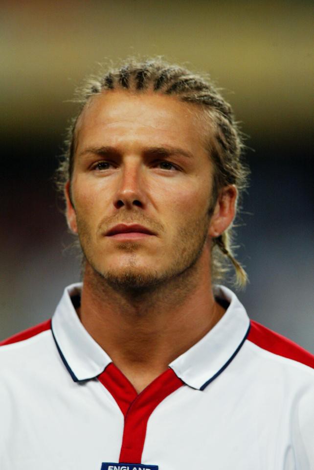 Kiểu tóc râu ngô của Beckham được chọn là biểu tượng của thế giới bóng đá-2