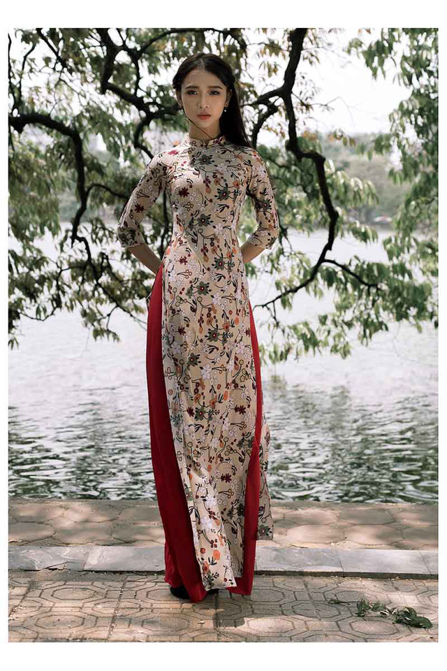 Ảnh đẹp xuất thần của cô gái Sài thành mơ ước diện áo dài ở Hà Nội-1