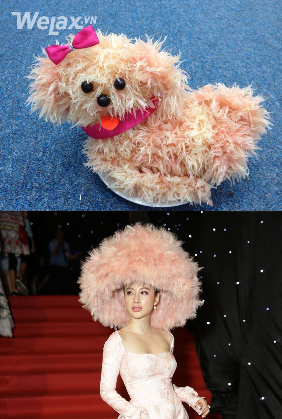 Tất cả xê ra, thảm đỏ VIFW đêm đầu tiên phải để cọ xoè ô che nắng, râm mát đường Angela Phương Trinh đi-2