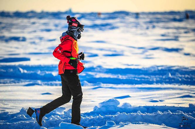Cô gái Sài Gòn chạy hơn 10 tiếng dưới cái lạnh âm 32 độ ở Bắc Cực-4