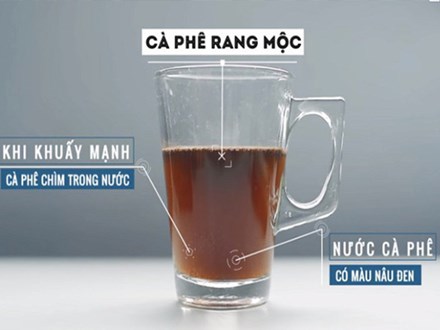 Cách phân biệt cà phê nguyên chất và cà phê pha trộn tạp chất hoặc nhuộm pin