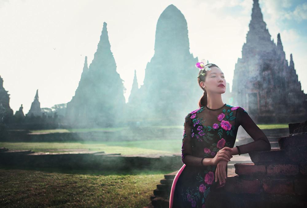 Không phải Đỗ Mỹ Linh, Thuỳ Dung mới là nàng Hoa hậu chăm chỉ diện áo dài nhất-1