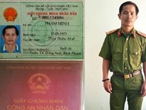 Mang 2 tiền án vẫn giả danh trung tá công an Mang 2 tiền án vẫn giả danh trung tá công an