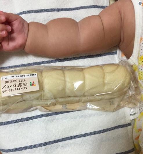 Trào lưu khoe tay con như cây tre trăm đốt lại gây sốt mạng xã hội-8