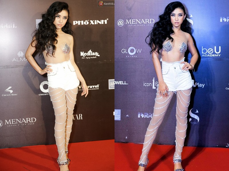 Đố bạn tìm điểm khác biệt của các mỹ nhân trong loạt ảnh người khác đăng và sao Việt tự chia sẻ-14