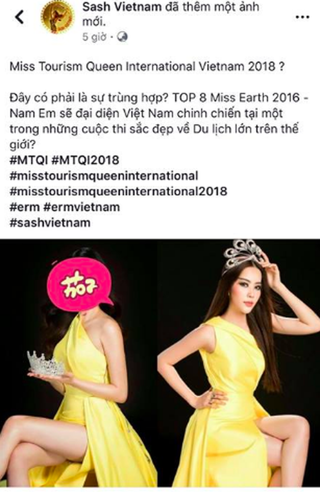 Giữa ồn ào tình ái, rộ tin đồn Nam Em chuẩn bị lên đường chinh chiến đấu trường nhan sắc Quốc tế-2