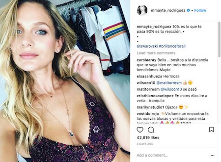 Khoe vẻ đẹp như nữ thần, bạn gái Alexis Sanchez khiến người hâm mộ ngây ngất-1