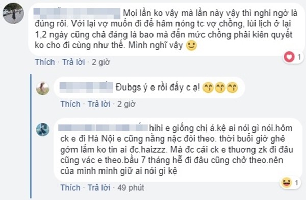 Nổi cơn ghen tanh bành khi chồng đi công tác, nguyên do cô vợ trẻ đưa ra khiến ai cũng phải bật cười-3