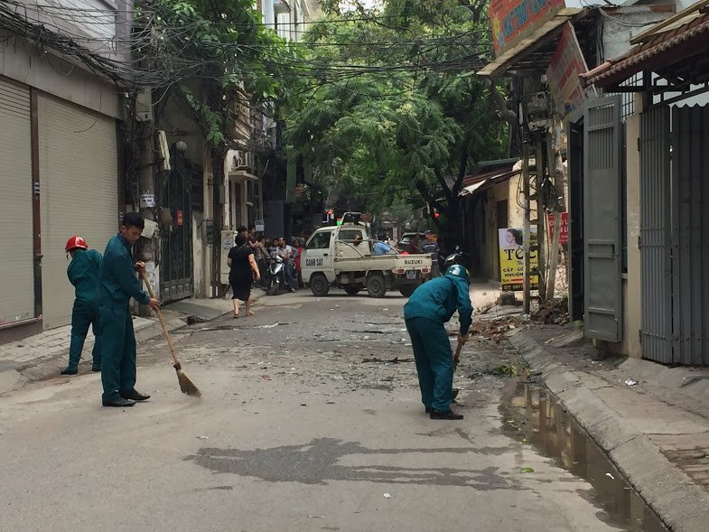 Hà Nội: Cháy trường mầm non giữa trưa, cô trò bỏ chạy-8