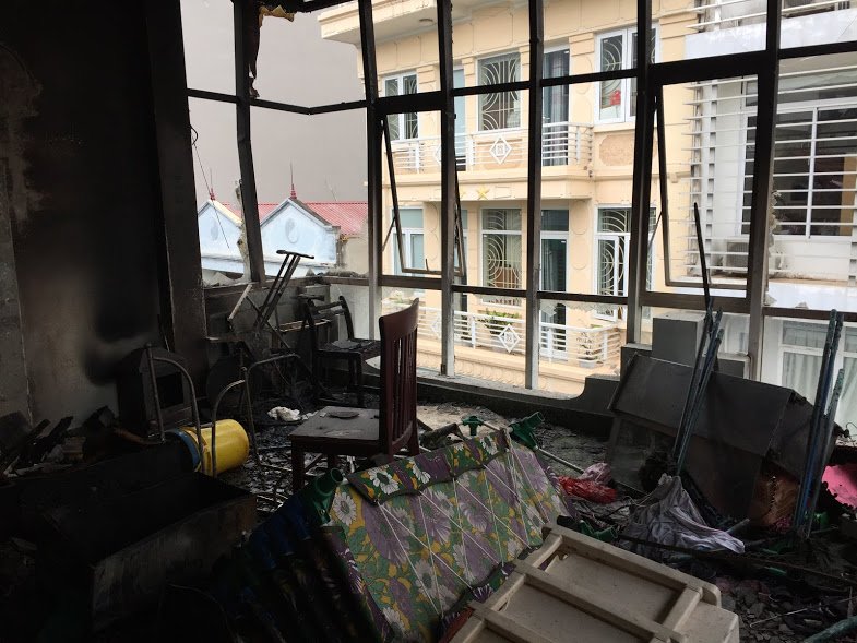 Hà Nội: Cháy trường mầm non giữa trưa, cô trò bỏ chạy-5