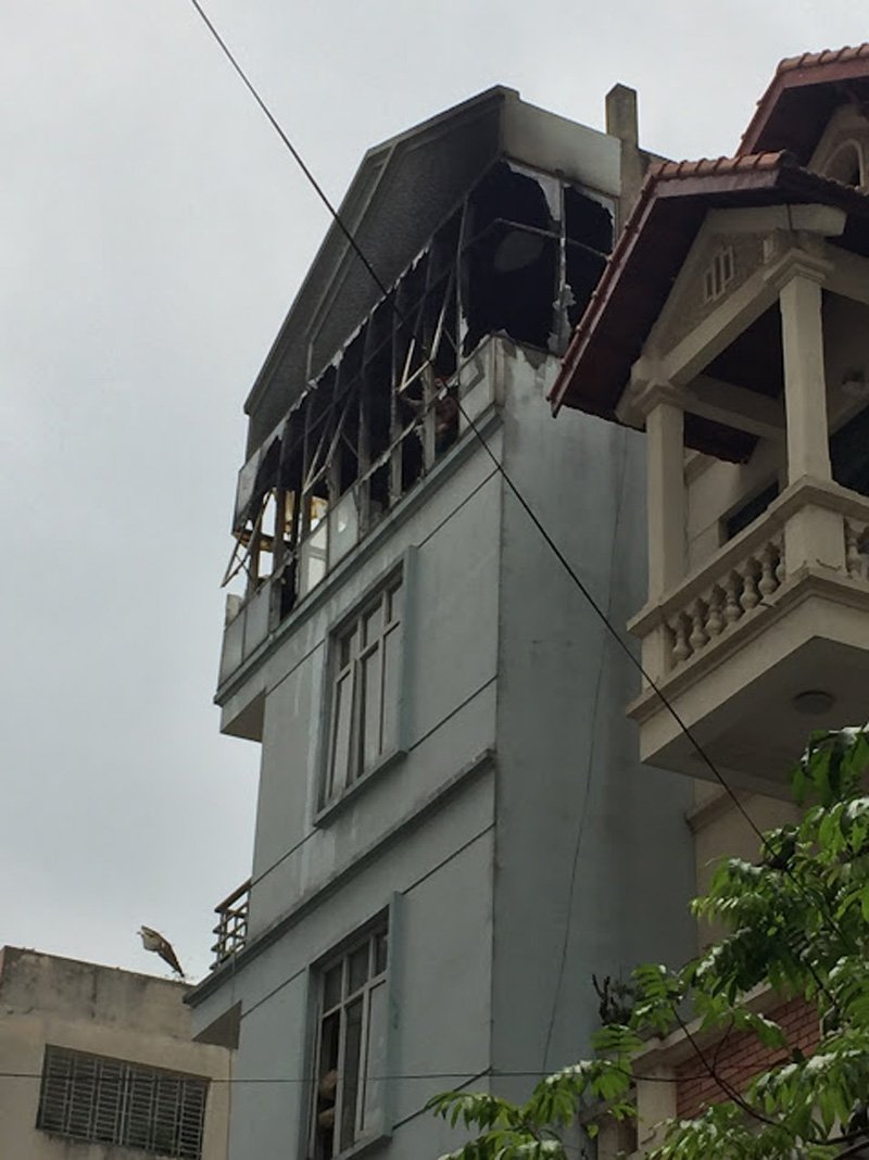 Hà Nội: Cháy trường mầm non giữa trưa, cô trò bỏ chạy-2