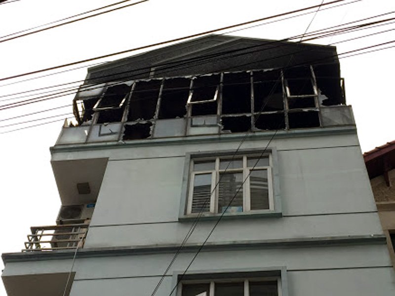 Hà Nội: Cháy trường mầm non giữa trưa, cô trò bỏ chạy-1