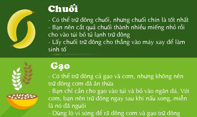 Té ngửa trước những thực phẩm có thể trữ đông hàng tháng trời mà chẳng ai ngờ tới-3