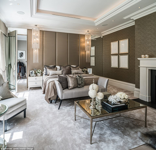 Lóa mắt với nội thất sang chảnh như hoàng gia trong căn biệt thự đắt nhất nhì nước Anh-16