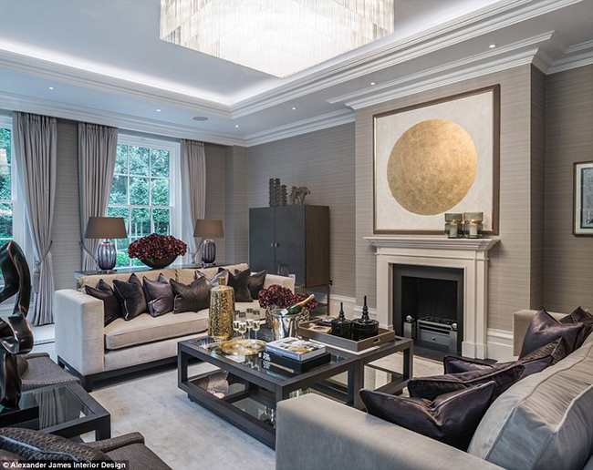 Lóa mắt với nội thất sang chảnh như hoàng gia trong căn biệt thự đắt nhất nhì nước Anh-9