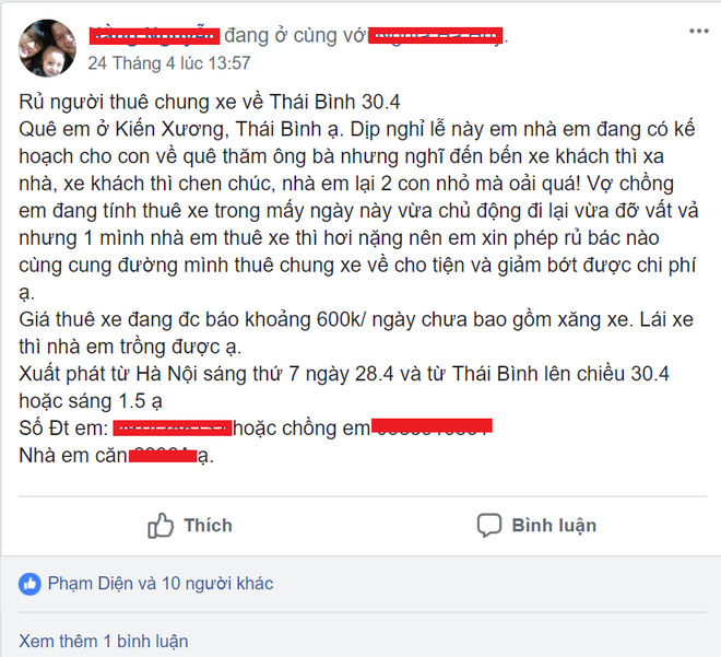 Giá tăng 50% nhưng khách hàng vẫn méo mặt vì không thuê được xe dịp nghỉ lễ 30/4-3