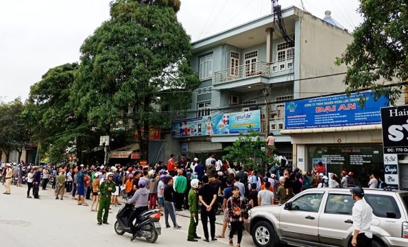 Công an kiểm tra ngôi nhà của Hội Thánh đức chúa trời ở Thanh Hóa-3