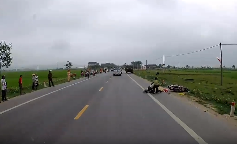 Nữ sinh viên về quê nghỉ lễ bị xe tải tông tử vong-1